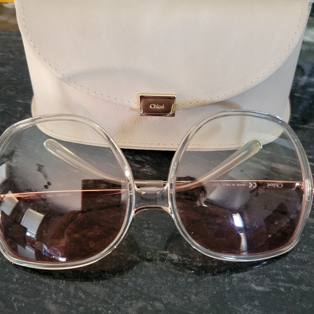 Chloe oversized sunglasses